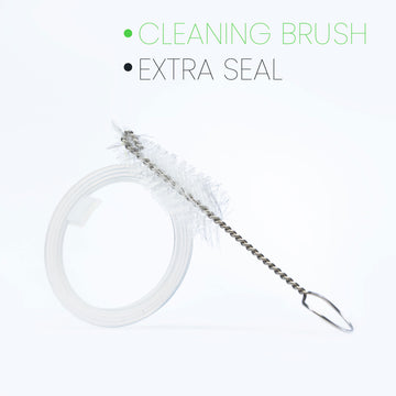 Blendaco Brush & Extra Silicone Gaskets Set